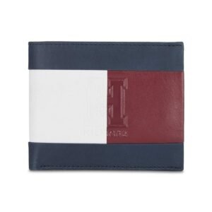 Tommy Hilfiger Multicolored Leather Men’s Wallet (8903496153590)