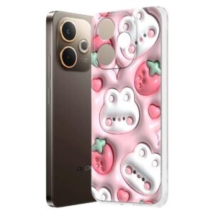 Soft Mobile Back Cover for Oppo A5 Pro 5G (Silicone_Multicolor)