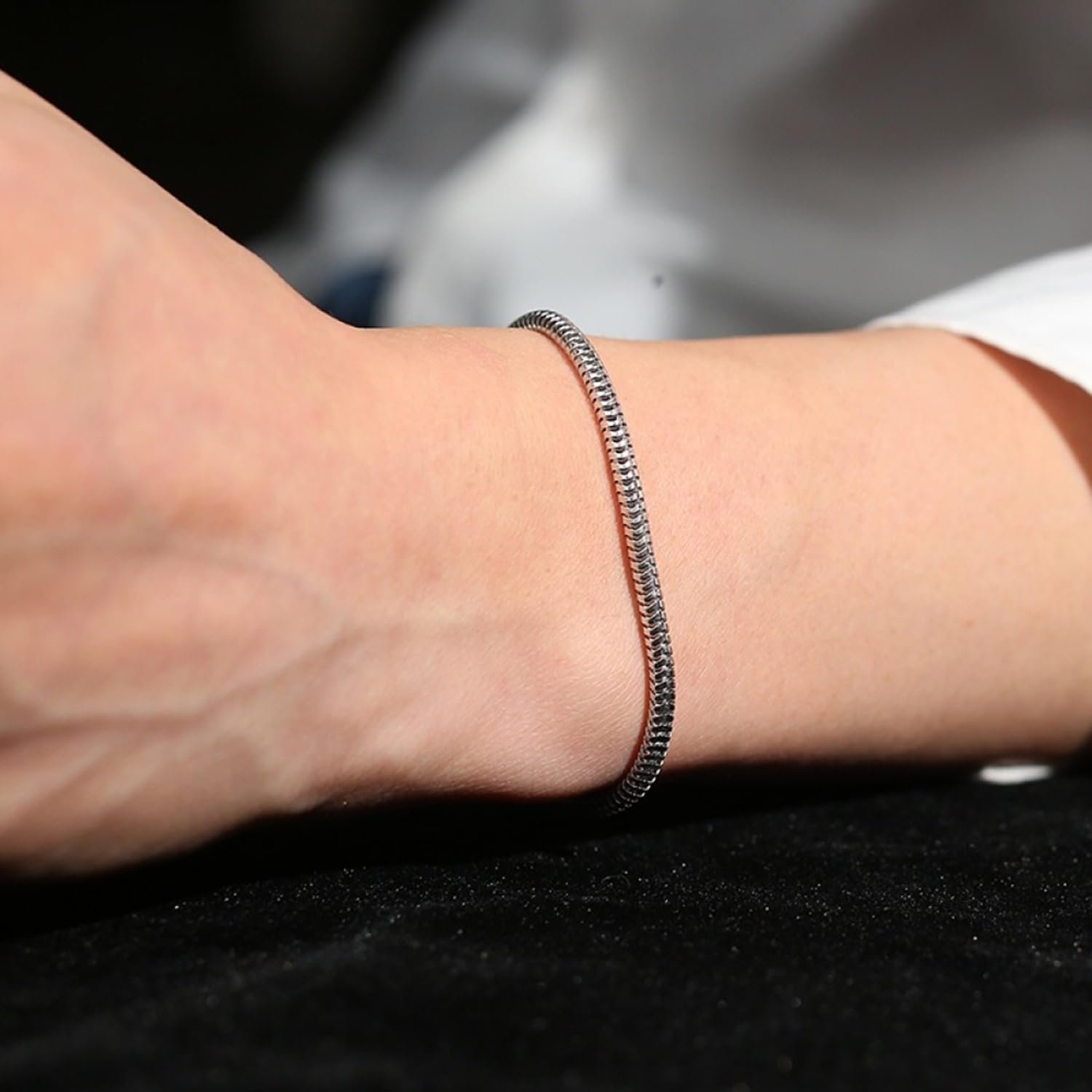 Peora Silver Plated Openable Fancy Bracelet Fashion Jewellery Gift for Boys & Men - Image 6