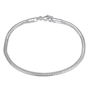 Peora Silver Plated Openable Fancy Bracelet Fashion Jewellery Gift for Boys & Men