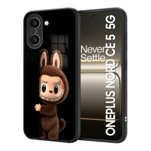 Metal Back Cover Compatible with OnePlus Nord CE5 5G| Full Camera Protection | Metal Tempered Back Case Cover| 60 Degree Protection|MA29