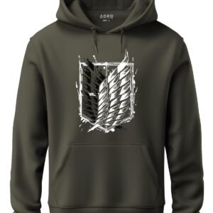 ADRO Mens Attack on Titan Printed Hoodies