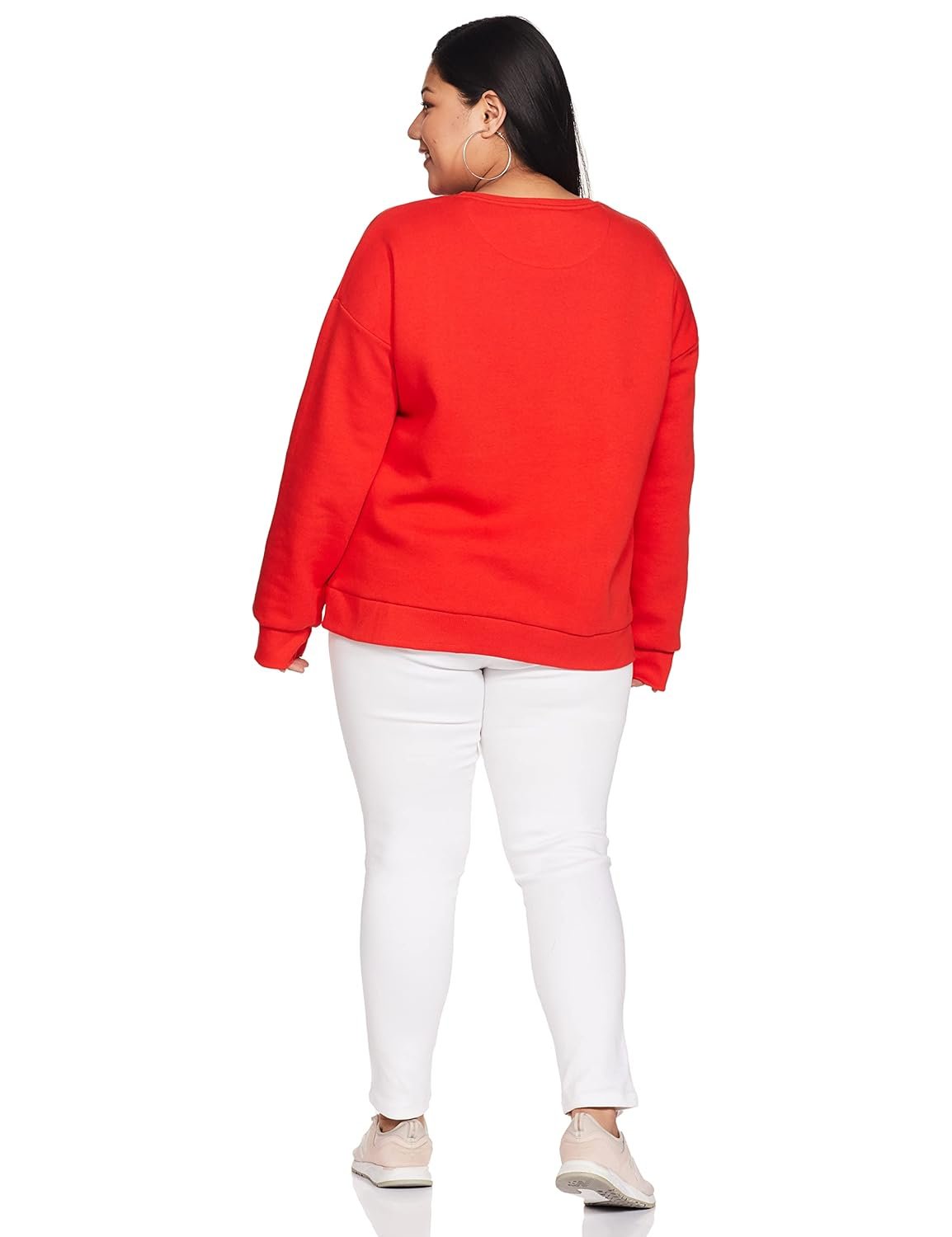 Amazon Brand - Symbol Women Cotton Blend Round Neck Regular Fit Sweatshirt (Pullover) - Image 7