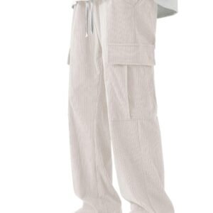 GRECIILOOKS Cargo Joggers for Men – Cotton Loose Fit Utility Pants with 6 Pockets | Durable Outdoor & Hiking Trousers (Available in Plus Size and Combo Pack of 2)