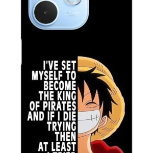 NDCOM for Oppo A5 Pro 5G Back Cover | Oppo a5Pro Cover | Premium Oppo A5 Pro BackCover for Enhanced Protection | Anime One Piece Monkey D. Luffy Printed Hard Case