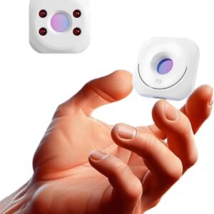 Hidden Camera Detector Device | Spy Camera Detector Privacy Protector Portable Wireless Bug Detector | Security Camera Detector Anti Spy WirelessInfrared Sweeper Device (White)