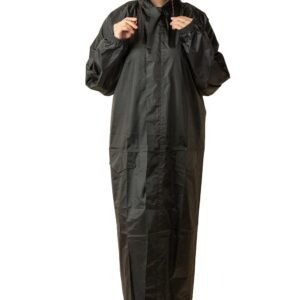 THE DRY CAPE ; LET IT RAIN Women’s Waterproof Rain Coat | Packable, Full Length with Hood & Pockets | Urban Commuter Rainwear