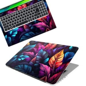 F Design-6 Full Body Vinyl Laptop Skin/Sticker/Cover Upto 15.6 Inches Laptops Laminated-Removable-HD Quality Compatible for Hp-Dell-Sony-Lenovo-Asus etc.(15x10 Inches)