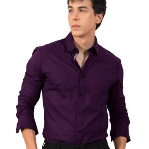 Pinkmint Men’s Regular Fit Soft Cotton Blend Casual Combo Shirt with Pocket Design & Spread Collar Full Sleeves Formal Shirt