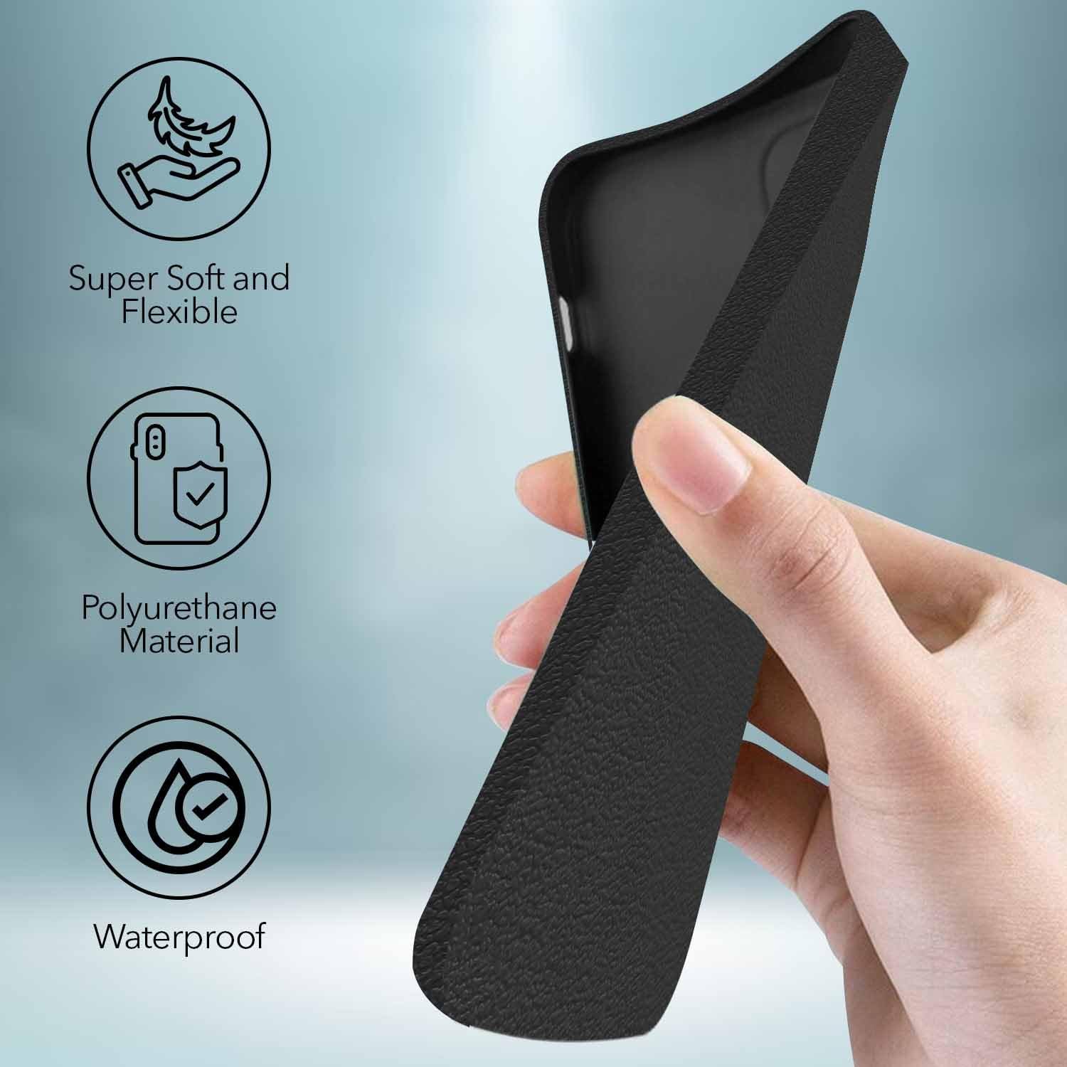 Jkobi Back Cover Case for Motorola Moto Edge 60 Fusion (Glass Like Camera Protection | Leather Feel | Minimalist Professional Grip) - Image 3