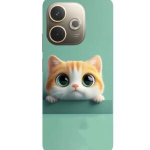 3D Amazing Printed ‘Cute CAT ‘ Mobile Back Cover & Case Design for Oppo A5 PRO 5G