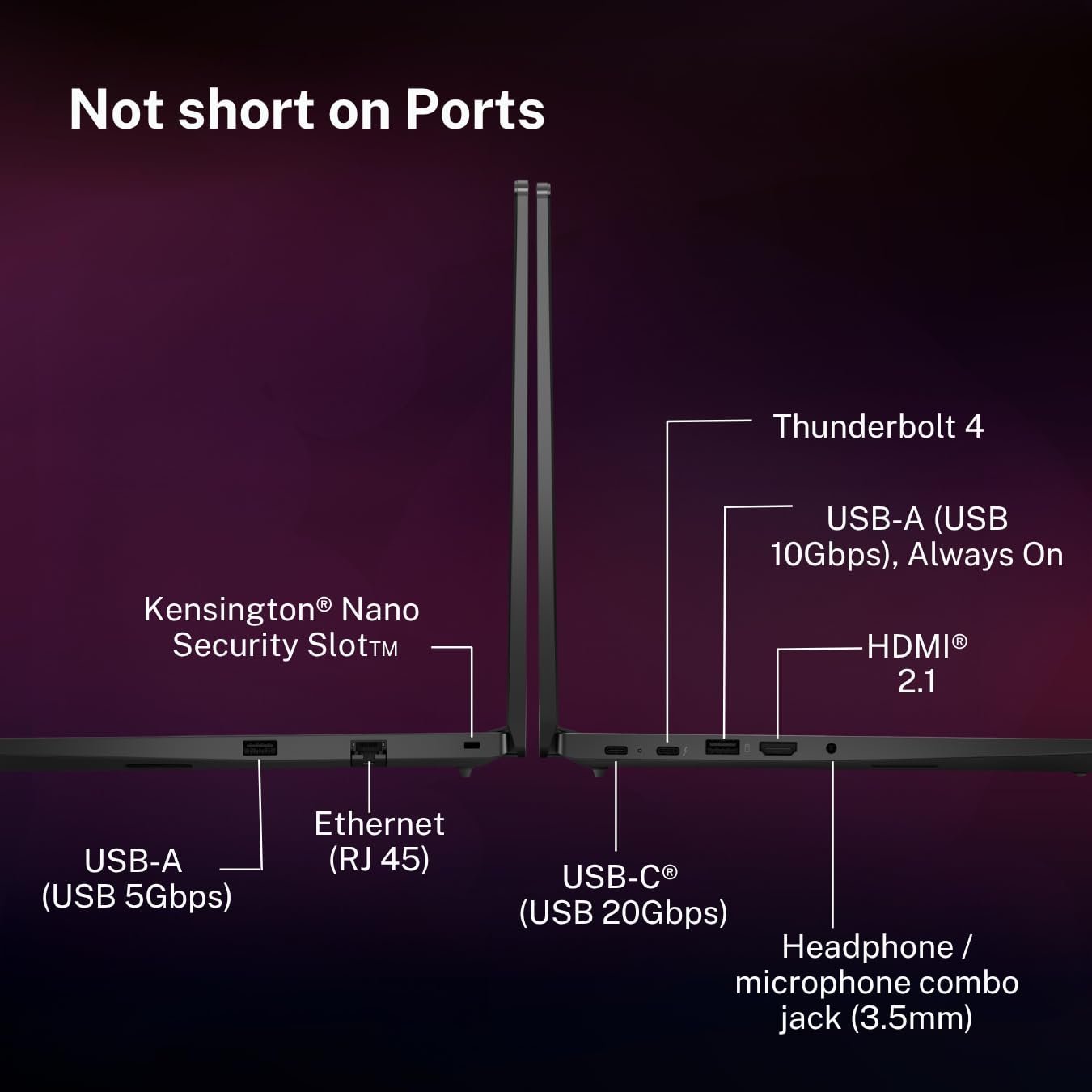 Lenovo ThinkPad E14 AI PC Intel Core Ultra 5 125U | Copilot Key | 16GB RAM | 1TB SSD | 14” WUXGA IPS 300 Nits | Win 11 + Office 2024 | Backlit | Fingerprint | 1.42 kg | 1Y Onsite | Black – 21M7S0SH00 - Image 6