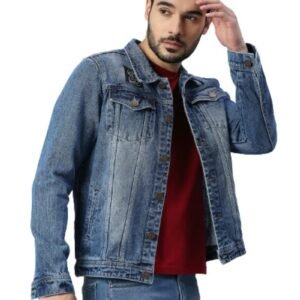 HIGH STAR Men’s Cotton Full Length Jacket HSJKTR1190