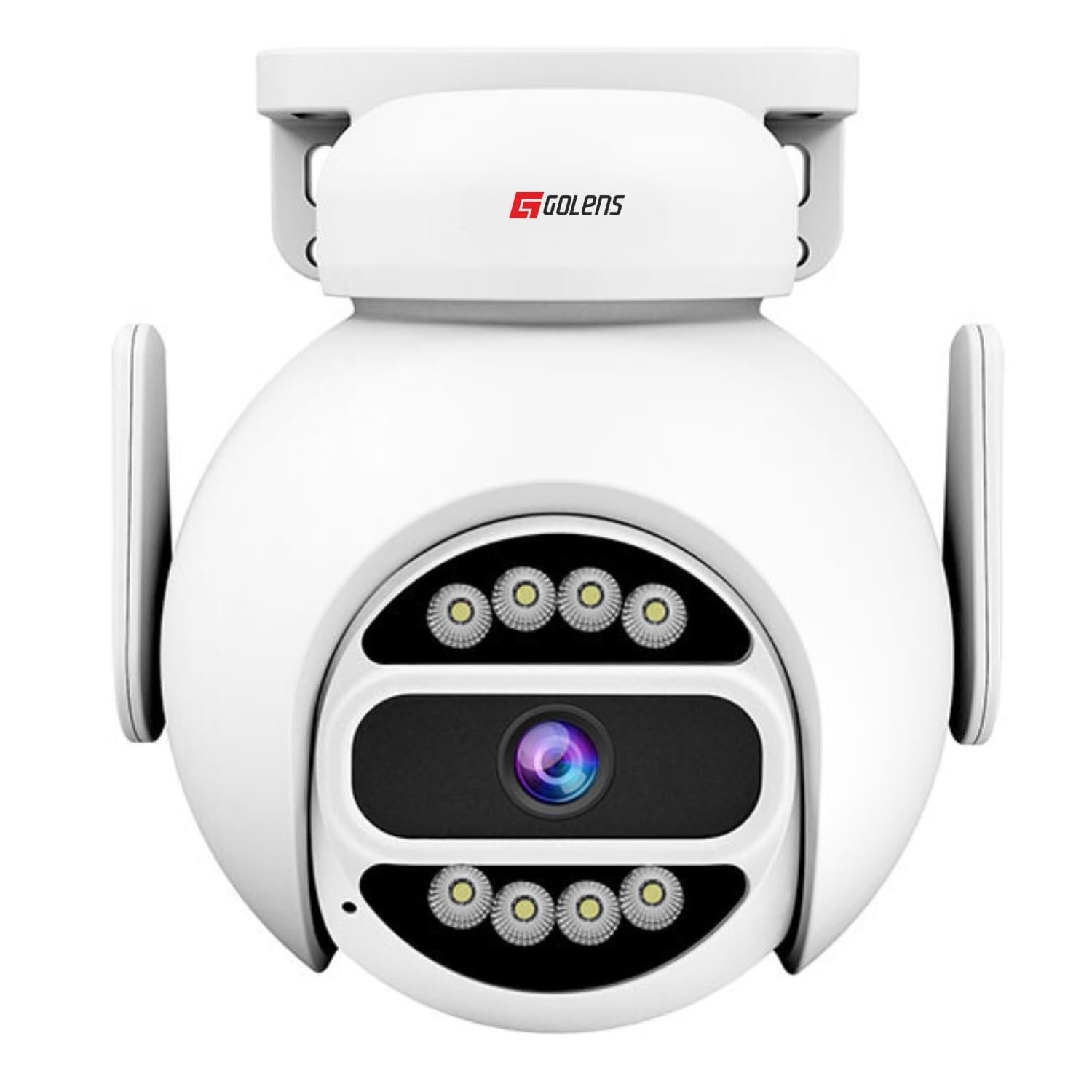 Golens WC03SW 4MP QHD 2560 * 1440p WiFi CCTV Camera for Home Outdoor-PT | 2-Way Talk, Color Night Vision, Motion Detection, Supports 128GB SD Card, Phone Push Alarm | Wireless Camera.