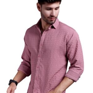 TAGAS Men’s Solid Regular Fit Shirt