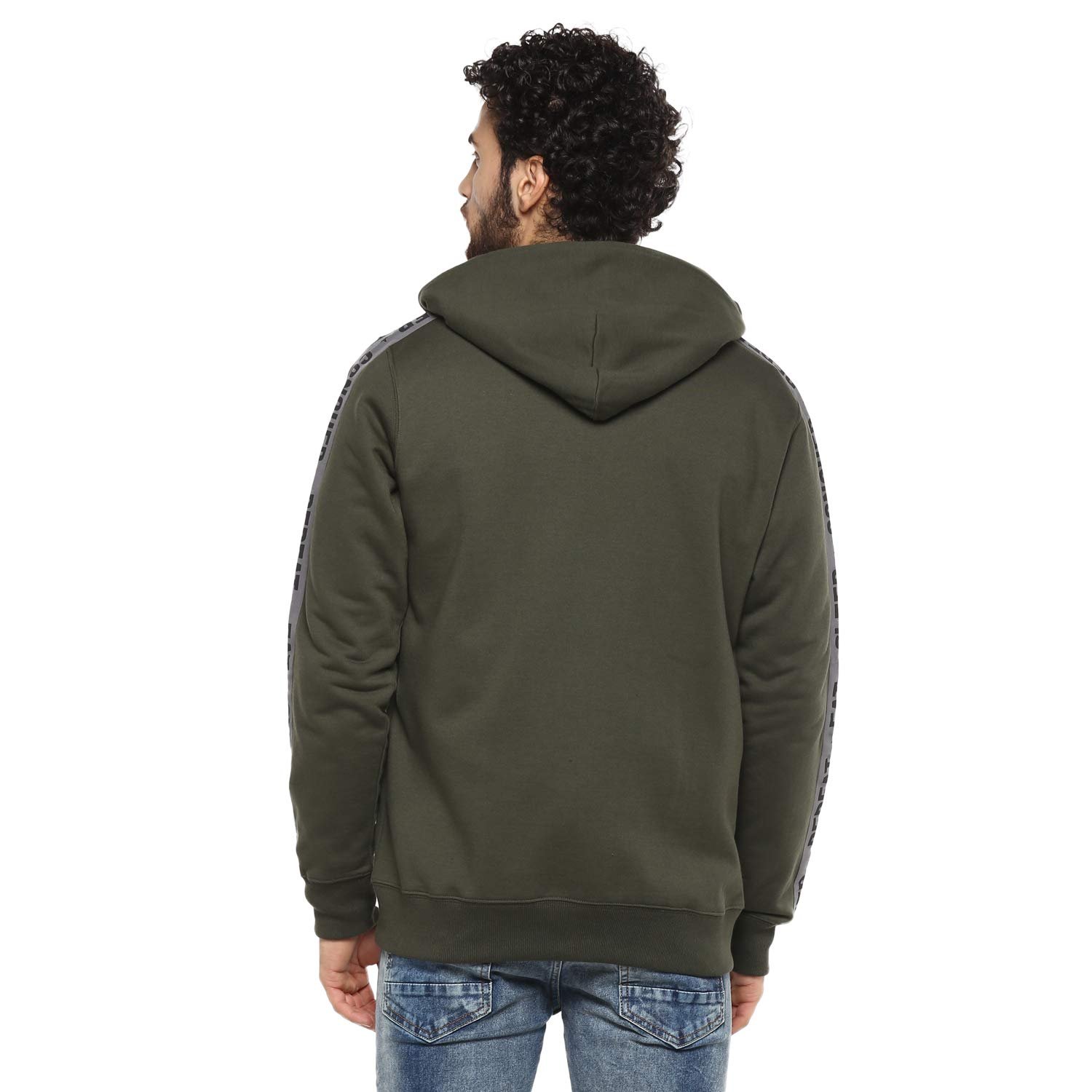 Alan Jones Clothing Men's Taped Cotton Hooded Sweatshirt - Image 4