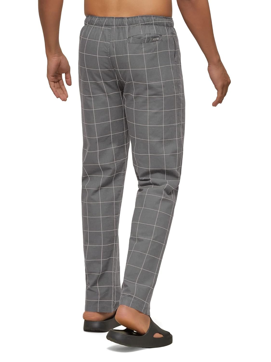 XYXX Men's Checkmate 100% Super Combed Cotton Regular Fit Pyjamas - Image 3
