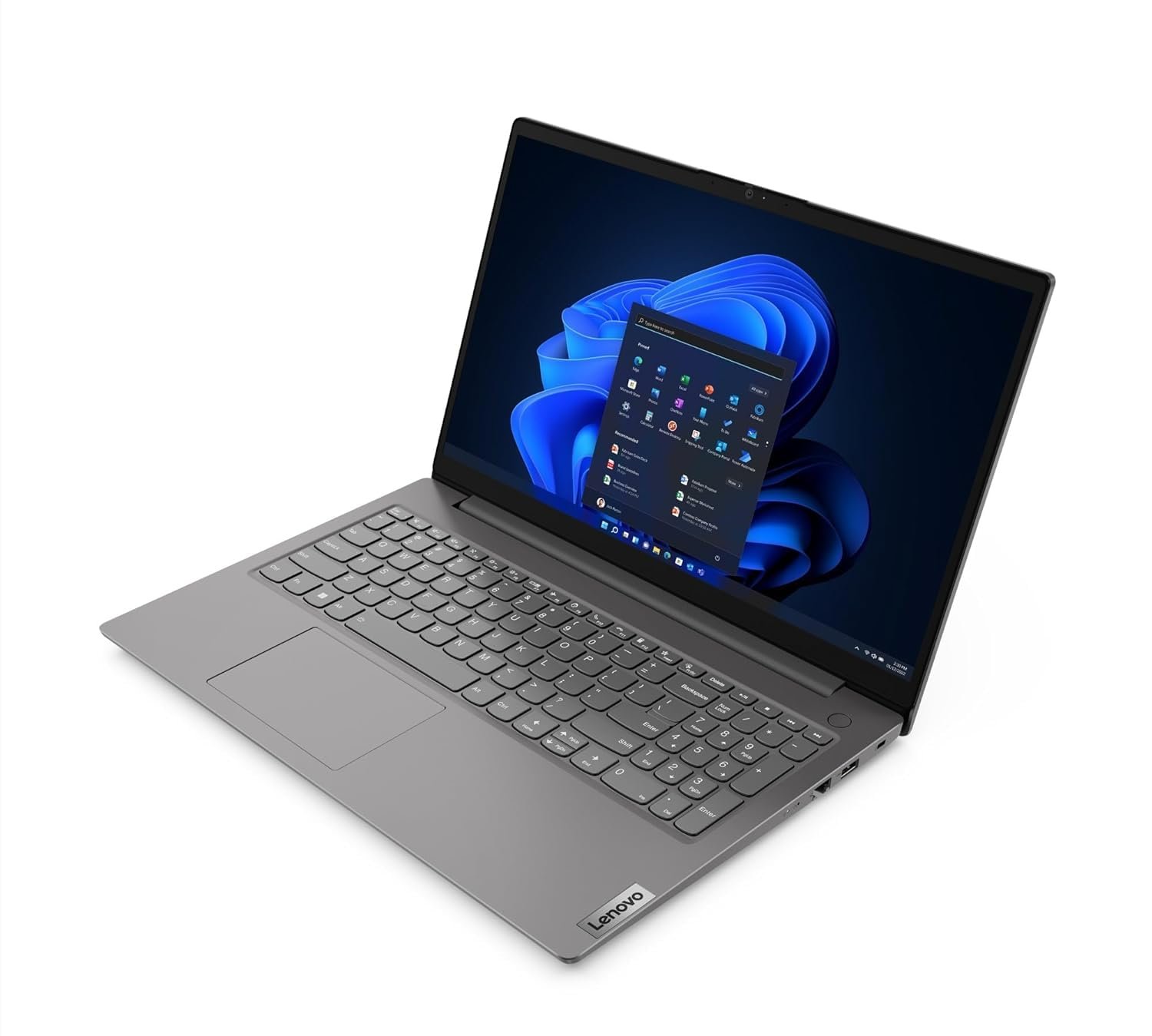 Lenovo V15 15.6'' FHD Laptop, 12th Gen Intel Core i5-1235U, 16GB RAM, 512GB SSD, Intel Iris Xe Graphics, Windows 11, MS Office, 1YR On-site Warranty, Iron Grey - Image 4