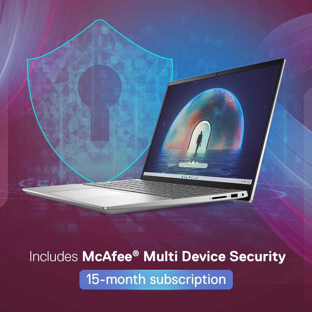 Dell Inspiron 5430 13th Gen Laptop, Intel i5-1335U/8GB LPDDR5/512GB SSD/ 14.0" (35.56Cms) FHD+ Comfortview/Backlit KB/Win 11 + MSO'21/Mcafee 15 Months/Platinum Silver/Thunderbolt 4.0 Port/1.59KGs - Image 2