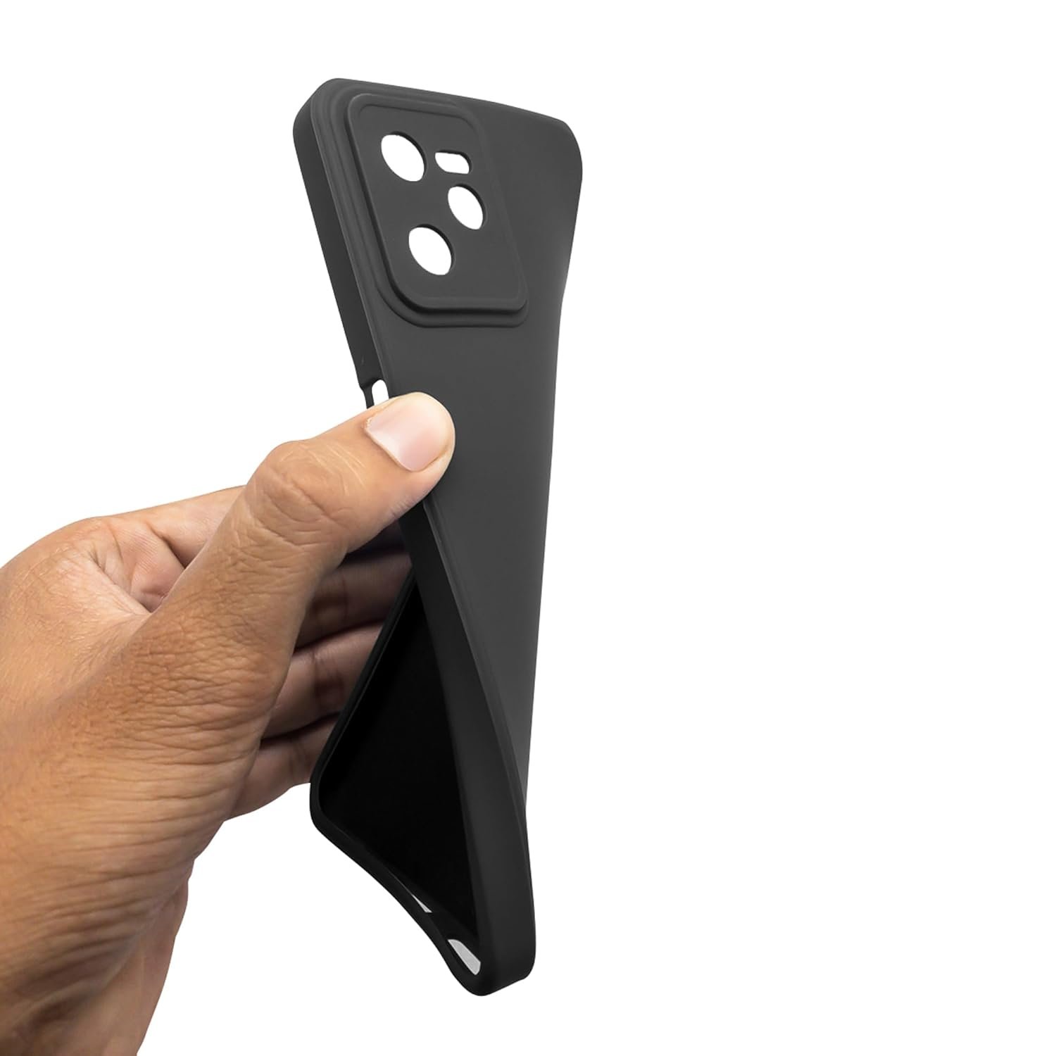 Jkobi Back Cover Case for Motorola Moto Edge 60 Fusion (Matte Finish Silicone with Inside Fiber Cloth) - Image 7