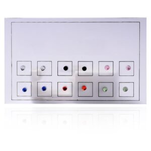 12Pcs Magnetic Nose Pin,Nose Ring Without Piercing,Small Size Ear Bone Studs for Women and Men,Fashion Jewelry for Parties