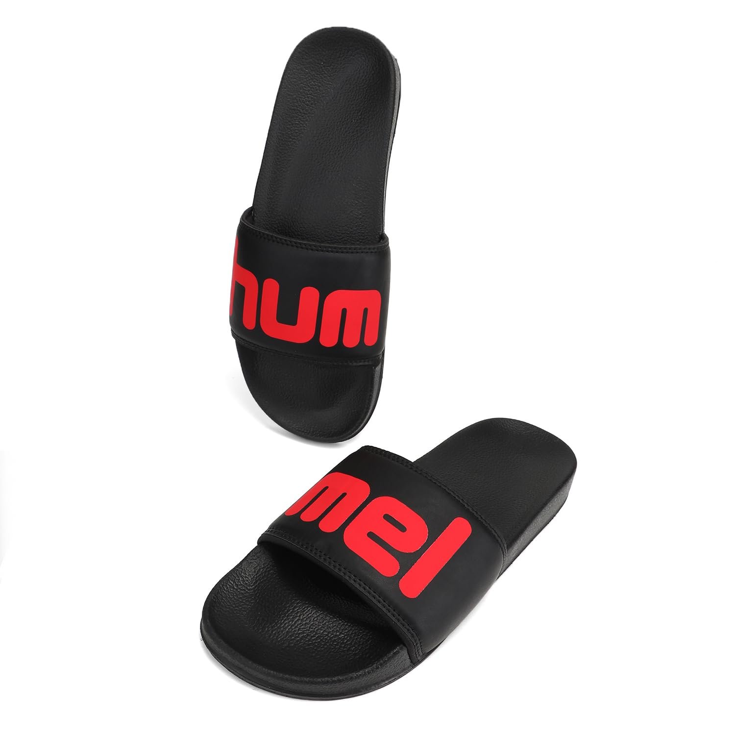 hummel CHUNK MEN SLIDERS Comfortable Cushioned Sole Arch Support Durable Lightweight Flexible Trendy Style Flip flops and Slippers Slides for Men Daily use Chappal - Image 7