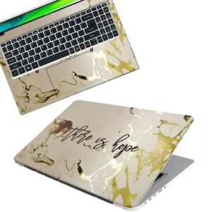 There is Hope Full Body Vinyl Laptop Skin/Sticker/Cover Upto 15.6 Inches Laptops Laminated-Removable-HD Quality Compatible for Hp-Dell-Sony-Lenovo-Asus etc.(15x10 Inches)