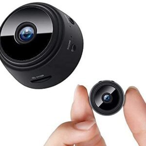 Mini Wi-Fi Full HD 720P-1080P Wireless Magnet Camera Motion Camera Audio and Video Live with Wireless Recorded Magnet Cam with Light Vision and Motion Detection (Magnet)