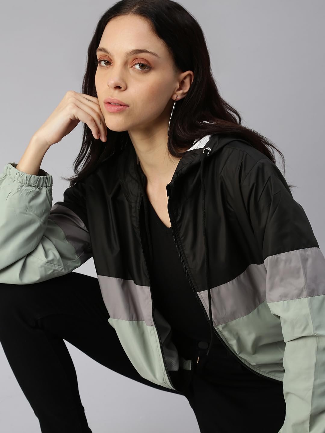 VOXATI Women's Solid Summer Jacket - Image 3