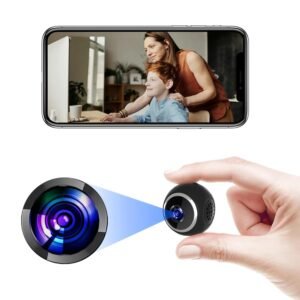 TECHNOVIEW Wireless HD 1080P Magnetic Network 2.4GHz Mini WiFi Camera, Long Working Time, Easy to Use, Night-Vision, Audio Video Recording, Supports 128GB SD Card