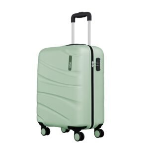 Safari Cabin Persia 8 Wheels 55cm Small Trolley Bag Hard case Polycarbonate 360 Degree Wheeling System Luggage, Travel Bag, Suitcase for Travel, Trolley Bags for Travel, Jade Green