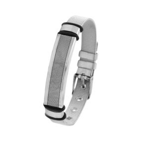 Yellow Chimes Western Style Cross Design Printed Causal Wear Wristband Opening Bracelet for Men and Boys