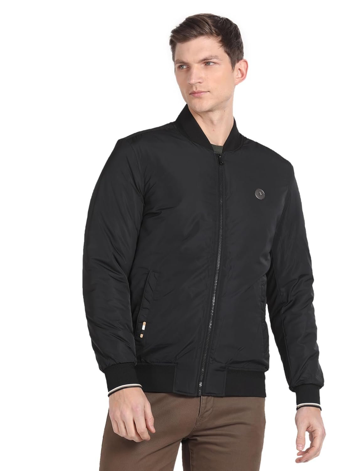 Arrow Men's Polyester Crop A-Line Coat