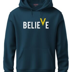 ADRO Men Cotton Hooded-Neck Sweatshirt