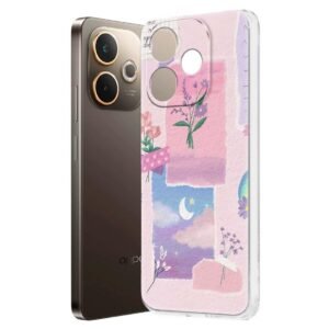 Back Case for Oppo A5 Pro 5G, Print Silicone Stylish Back Cover Case for Oppo A5 Pro 5G -D3166