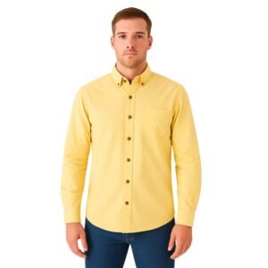 Pepe Jeans Men’s Solid Regular Fit Shirt