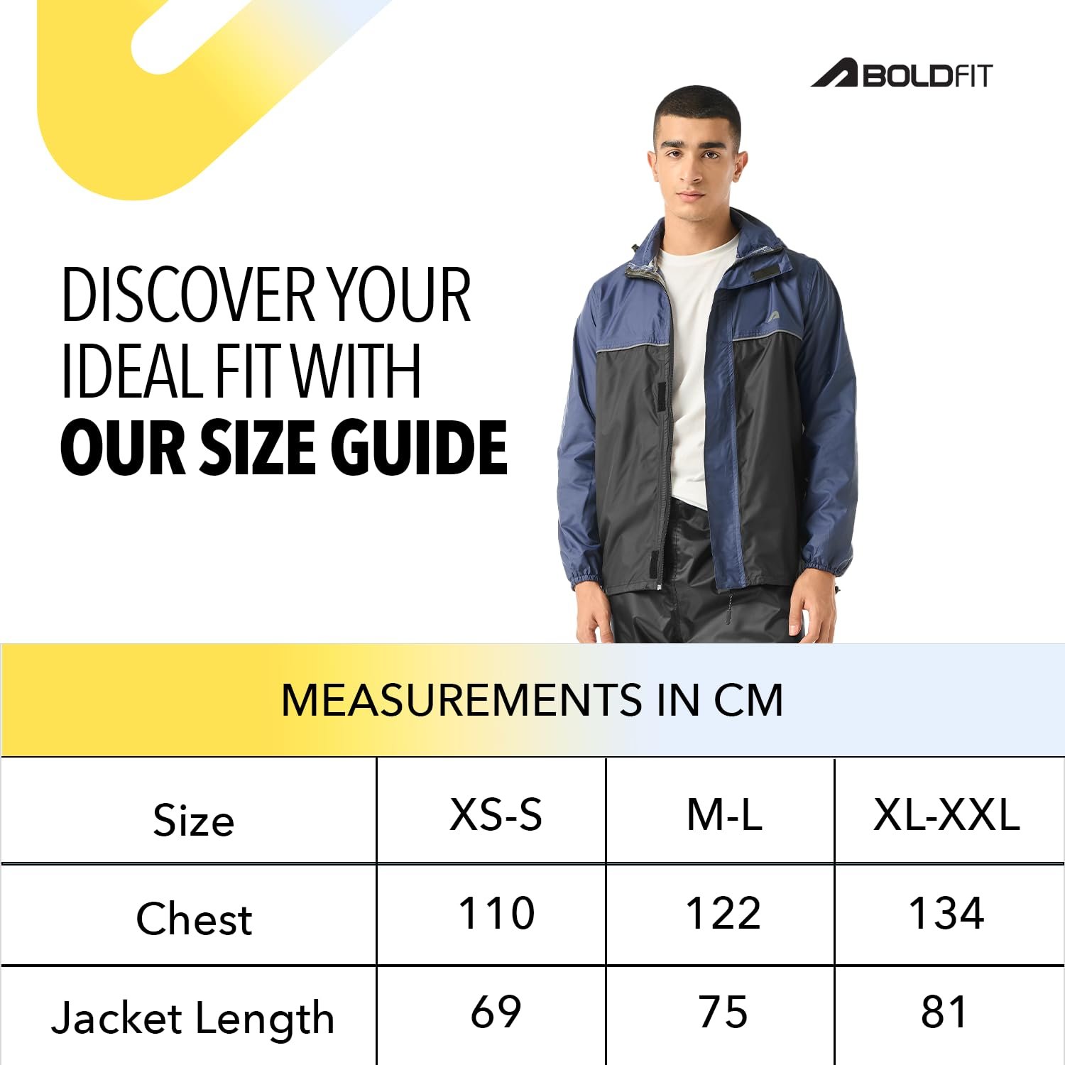 Boldfit All-Weather Raincoat for Men Waterproof Stylish,Breathable & Waterproof Gear for Heavy Rains,Hiking,Trekking & Everyday Use Hood Rain Jacket for Women with Utility Pockets & Reflective Trim - Image 3