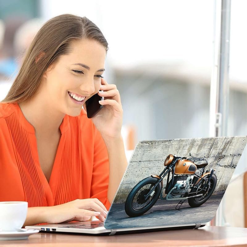 Bike Full Vinyl Laptop Skin/Sticker/Cover for 15 to 15.6 Inches Laptops Laminated-Removable-HD Quality Compatible for Hp-Dell-Sony-Lenovo-Asus etc.(15x10 Inches) - Image 5