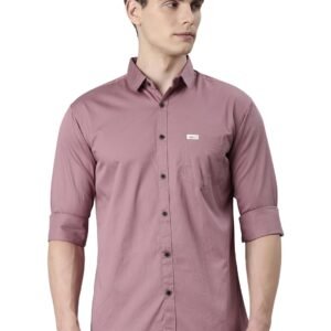 Majestic Man Men Classic Slim Fit Pure Cotton Casual Shirt