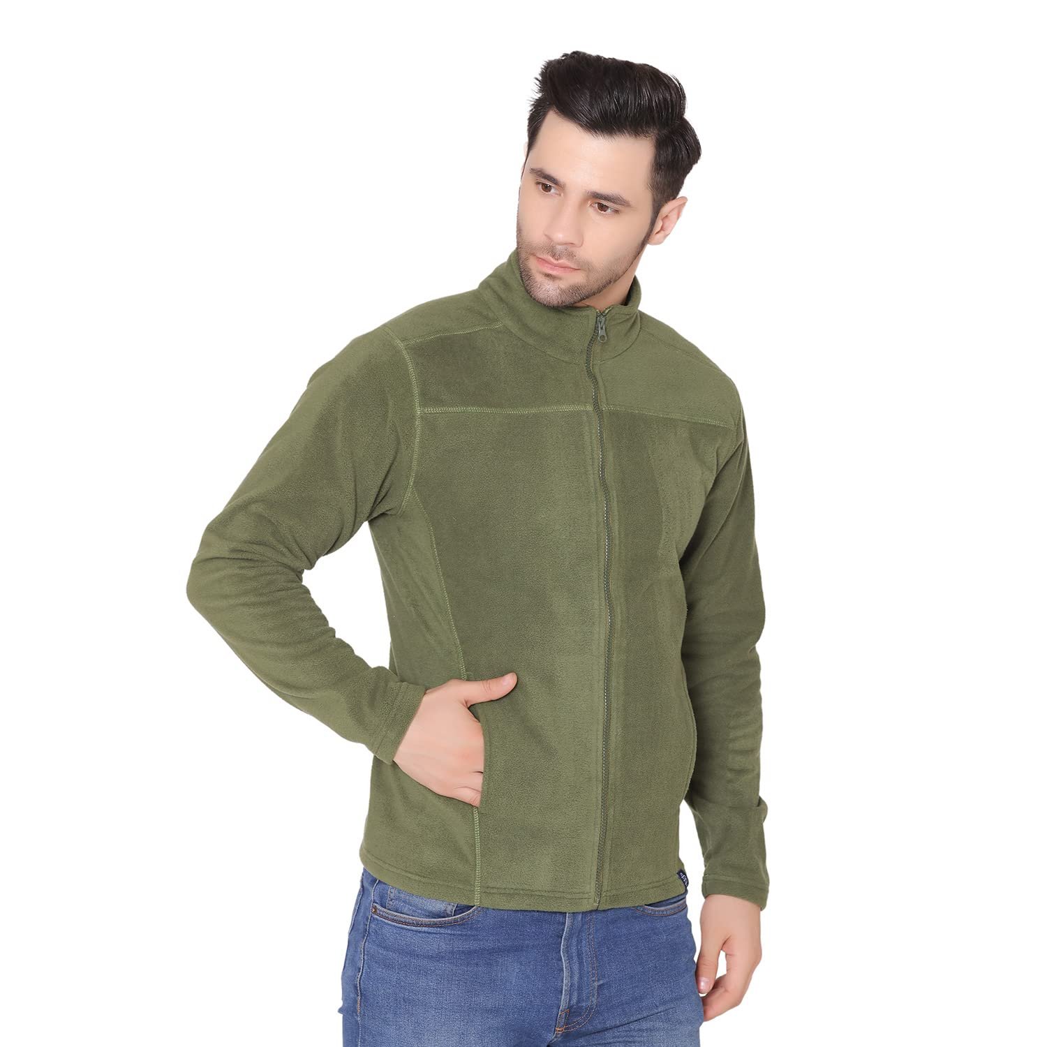 Bongio Men's Full Sleeves Polar Jacket - Image 2