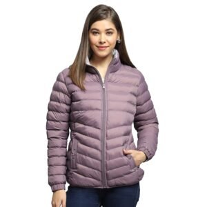 Monte Carlo Women’s Reversible Winter Jacket | Stylish Regular Fit Quilted Puffer Coat | Full Sleeve Solid Zipper Closure Travel Jacket For Women’s