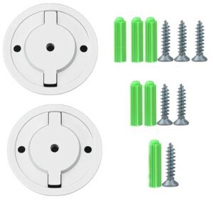 2 PCS Camera Mount, CCTV Camera Stand Wall Mount, Wall Stand – Universal Security Camera Holder Premium Replaces for Durable Adjustable Mounting Base for Home Surveillance