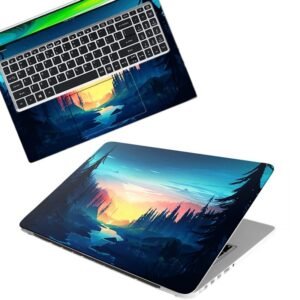 F Design-15 Full Body Vinyl Laptop Skin/Sticker/Cover Upto 15.6 Inches Laptops Laminated-Removable-HD Quality Compatible for Hp-Dell-Sony-Lenovo-Asus etc.(15x10 Inches)