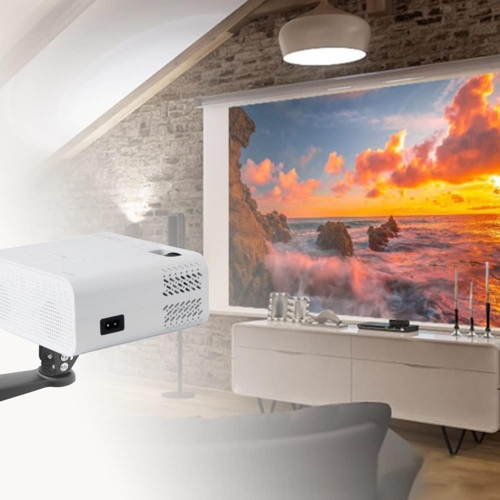 Projector Stand, Wall Mount for Home Theater, Mini Projector, Security Camera, CCTV, Webcam, 360° Rotation - Image 3