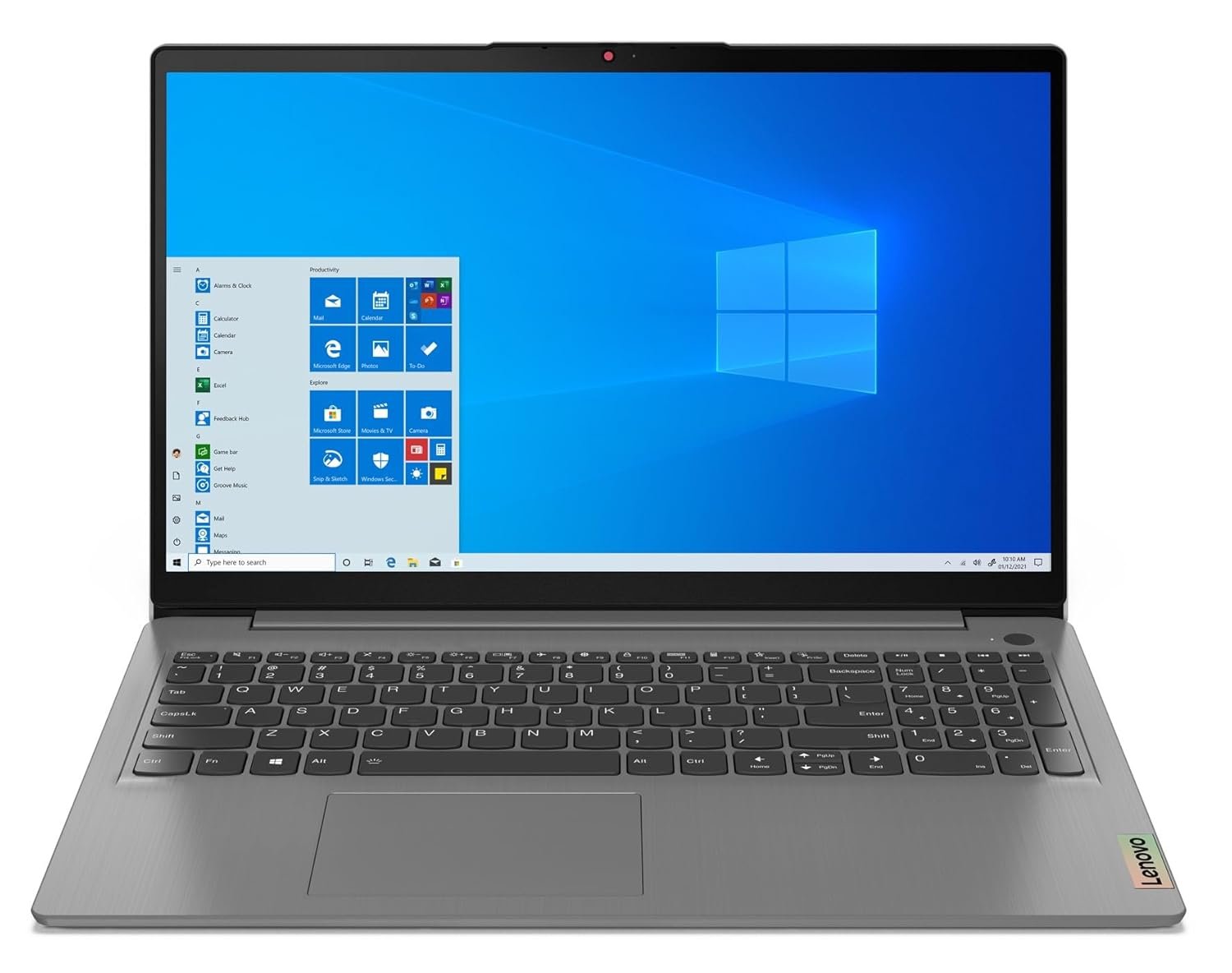 Lenovo IdeaPad Slim 3 AMD Ryzen 7 5700U 15.6" FHD Thin & Light Laptop (16GB/512GB SSD/Windows 11/Office 2021/1Yr ADP Free/Arctic Grey/1.65Kg), 82KU024JIN - Image 4