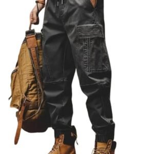 Lymio Men’s Regular Fit Low Rise Cargo || Cargo Pants Cotton || Cargos (Cargo-101-104)