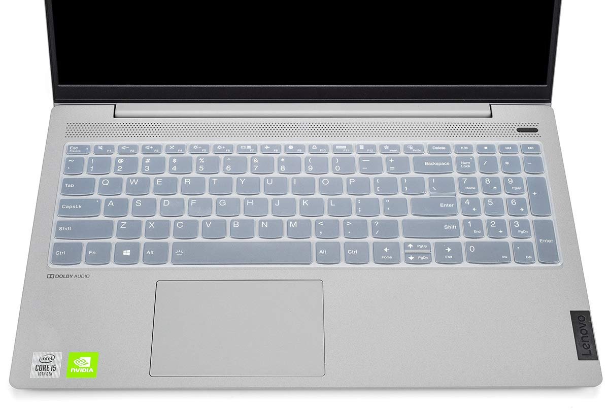 Saco Laptop Keyboard Protector Cover Compatible for Lenovo Ideapad Slim 3i 15.6 Inch Laptop 82RK0062IN 82RK00VWIN 82H803HLIN - Transparent - Image 3