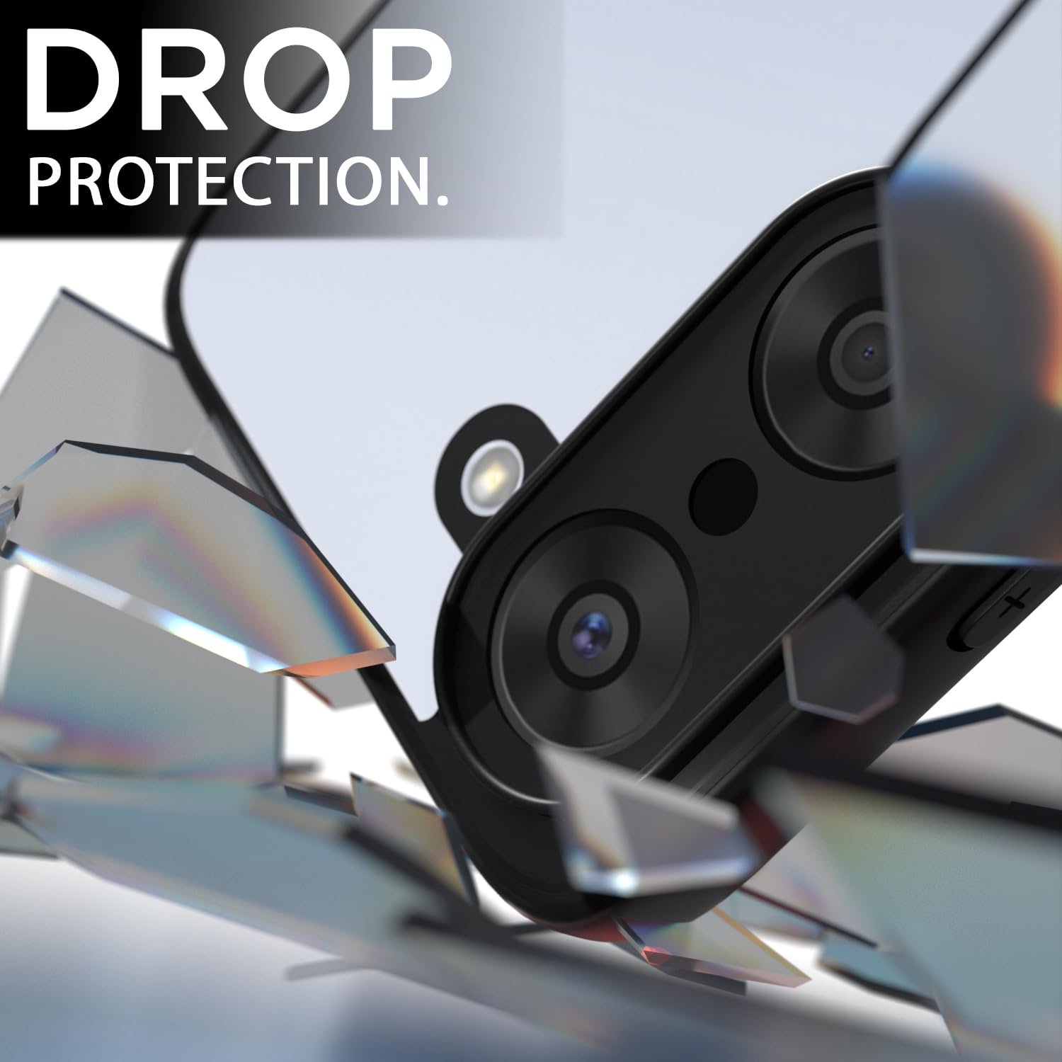 Pikkme Back Cover Compatible with OnePlus Nord Ce 5 5G Shockproof Sleek Hybrid Armor Bumper Case(Black) - Image 5