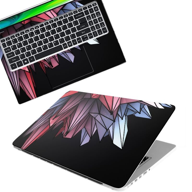 Design 15 Full Body Vinyl Laptop Skin/Sticker/Cover Upto 15.6 Inches Laptops Laminated-Removable-HD Quality Compatible for Hp-Dell-Sony-Lenovo-Asus etc.(15x10 Inches)