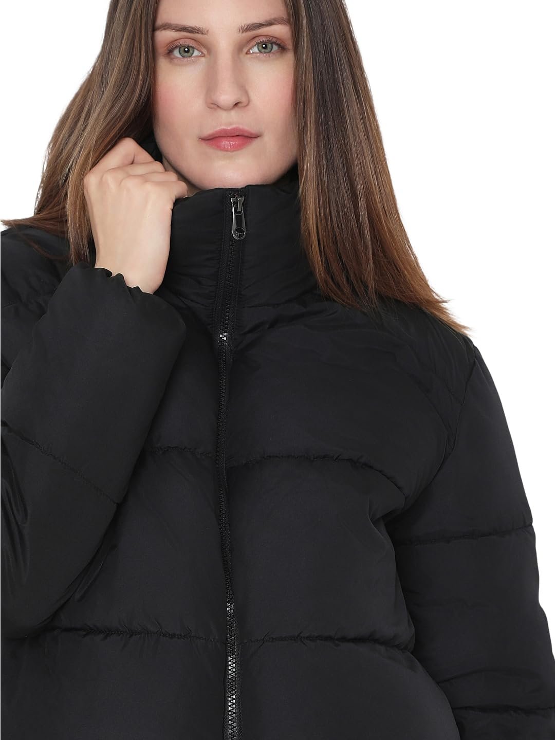 VERO MODA Polyester Women's Standard Length A-Line Coat - Image 6